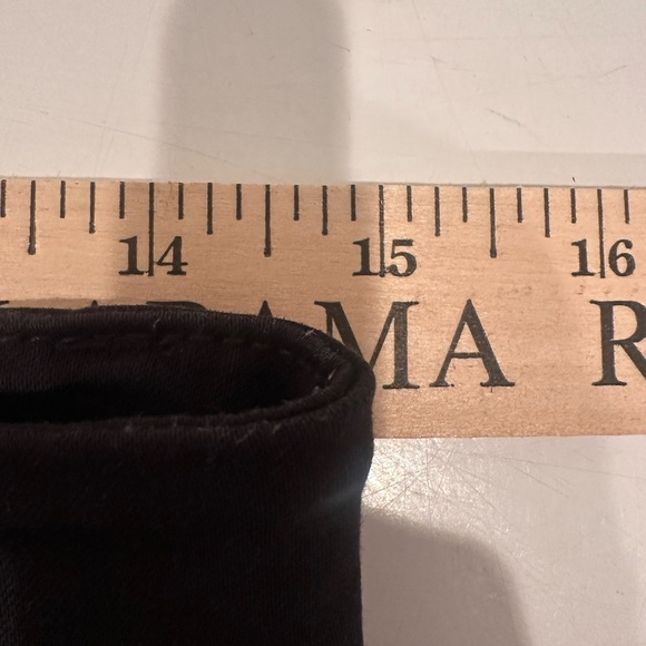 Level 99 Black Pants Zipper Accent Flare Leg Casual Stretchy Comfy Grunge Sz 27 - Picture 5 of 8